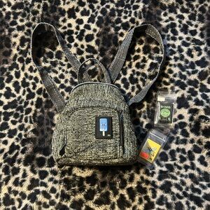 Dime bag mini backpack